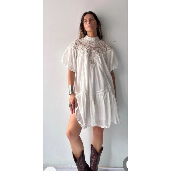Anthropologie Tops - Anthropologie Lace Tunic Tonya Dress Size 2X Plus